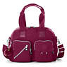 Defea Shoulder Bag, Power Pink, small