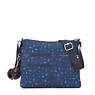 Alvar Printed Crossbody Bag, Fantasy Blue Block, small