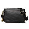 Verra Leather Crossbody Bag, Black, small