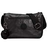 Callie Coated Handbag, Black Rose, small