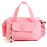 Brynne Handbag, Primrose Pink Satin, small