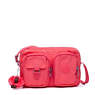 Emma Crossbody Bag, Grapefruit Tonal Zipper, small