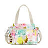 Elysia Printed Shoulder Bag, Luscious Florals White, small