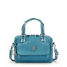 Zeva Handbag, Ocean Teal, small