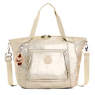 Chambers Metallic Handbag, Spicy Gold, small