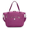 Kingsley Tote Bag, Hot Magenta, small
