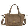 Art Small Handbag, Cafe Latte Beige, small