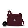Emmylou Crossbody Bag, Deep Burgundy G, small