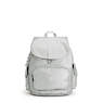 City Pack Small Metallic Backpack, Bright Metallic, small