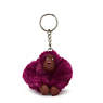 Sven Small Monkey Keychain, Hot Magenta, small