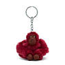 Sven Small Monkey Keychain, Beet Red, small