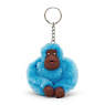 Sven Monkey Keychain, Powder Blue, small