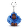 Sven Monkey Keychain, Bouncy Blue, small