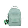 Alber 3-in-1 Convertible Mini Bag Backpack, Fern Green Block, small