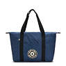 Art Medium Lite Printed Tote Bag, Perri Blue Woven, small