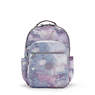 Seoul Large Printed 15" Laptop Backpack, Bubble Pop Pink Stripe, small