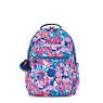 Seoul Large Printed 15" Laptop Backpack, Tropical Bloom, small