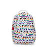 Seoul Large Printed 15" Laptop Backpack, Rainbow Palm, small