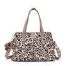 Kenzie Printed Shoulder Bag, Leopard Feathers, small