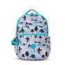 Seoul Extra Large Printed 17" Laptop Backpack, Shadow Palm Print, small