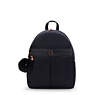 Carla Backpack, Jet Black Satin WK, small