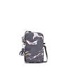 Tally Printed Crossbody Phone Bag, Soft Marble, small