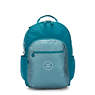 Seoul Extra Large Metallic 17" Laptop Backpack, Peacock Teal, small