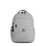Seoul Large 15" Laptop Backpack, Grey Ripstop, small