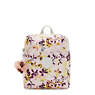 Daphane Mini Printed Backpack, Falling Floral, small