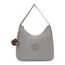 Isidora Shoulder Bag, Cloudy Grey, small
