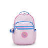 Seoul Large Metallic 15" Laptop Backpack, WavePop Met Lilac, small