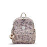 Matta Up Printed Backpack, Pristine Poppy, small