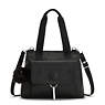 Kat Shoulder Bag, Scale Black Jacquard, small