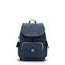 City Pack Small Printed Backpack, Endless Blue Embossed, small