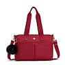 Faren Shoulder Bag, Regal Ruby Lux, small