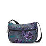 Izellah Printed Crossbody Bag, Black Sateen, small