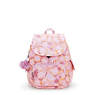City Pack Small Printed Backpack, Floral Powder, small