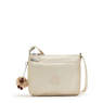 Nisha Metallic Crossbody Bag, Starry Gold Metallic, small