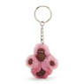 Sven Extra Small Monkey Keychain, Soft Blush, small