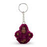 Sven Extra Small Monkey Keychain, Hot Magenta, small