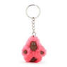 Sven Extra Small Monkey Keychain, Bubble Pop Pink, small