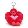 Sven Valentine Monkey Keychain, Gentle Lilac M, small