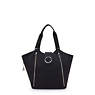 Recicely Tote Bag, Black Spice, small