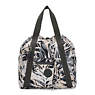 Art Small Printed Tote Backpack, Urban Palm, small
