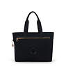 Colissa Zip 15" Laptop Tote Bag, Black Rose Spice, small