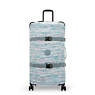 Spontaneous Large Printed Rolling Luggage, Palm Tree Leaves, small