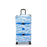 Spontaneous Large Printed Rolling Luggage, Diluted Blue, small