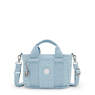 Ritta Mini Printed Denim Shoulder Bag, Light Denim Jacquard, small