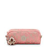 Gitroy Printed Pencil Case, Flashy Pink, small