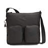 Eirene Crossbody Bag, True Black Tonal, small